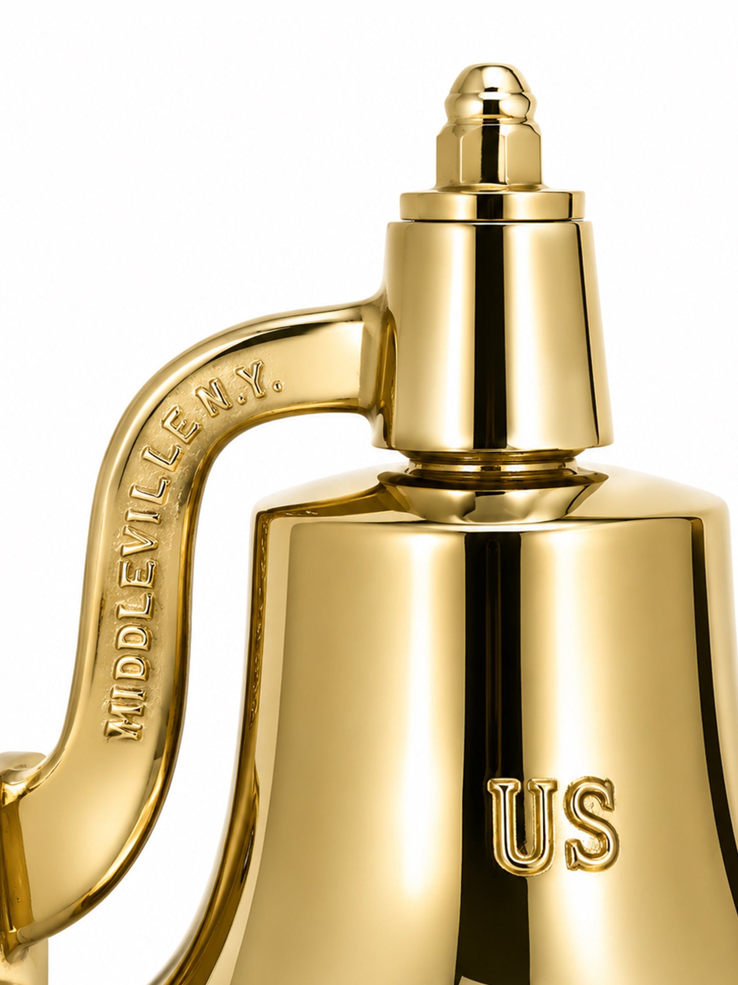 20lb bell engraving detail